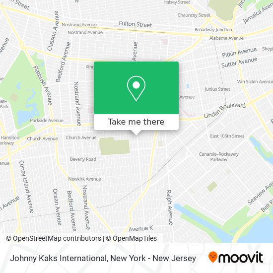 Johnny Kaks International map