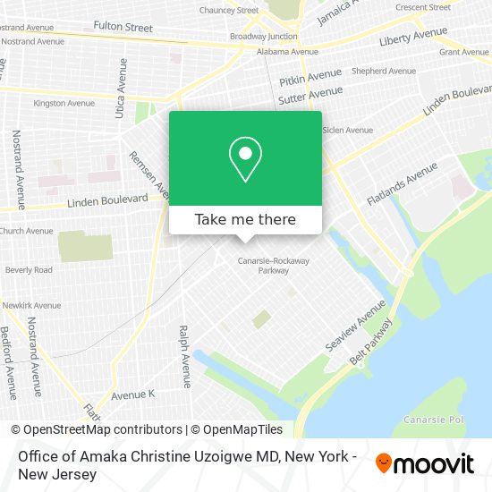 Mapa de Office of Amaka Christine Uzoigwe MD