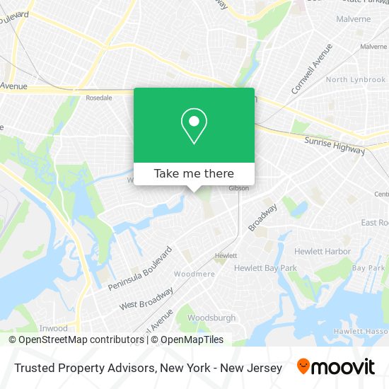 Trusted Property Advisors map