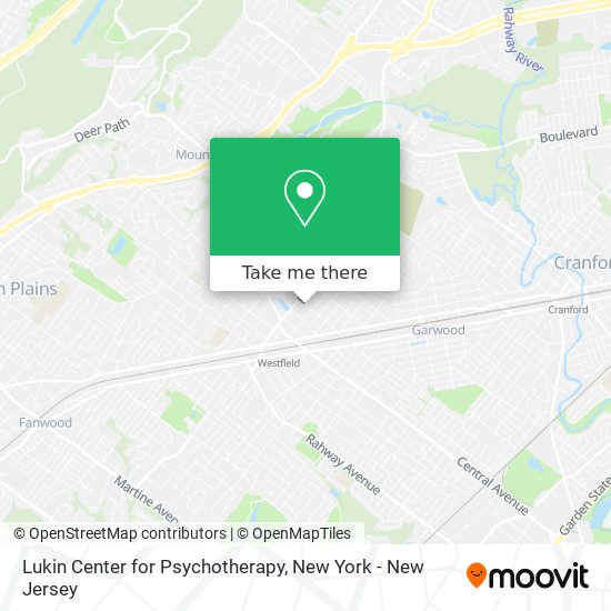 Mapa de Lukin Center for Psychotherapy