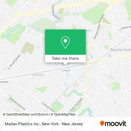Madan Plastics Inc. map