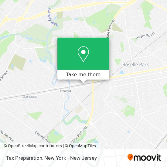 Tax Preparation map