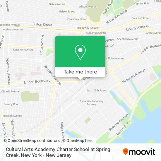 Mapa de Cultural Arts Academy Charter School at Spring Creek