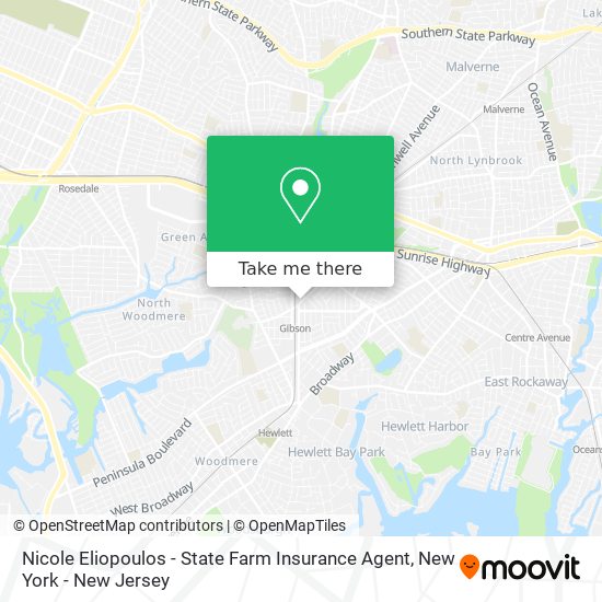 Mapa de Nicole Eliopoulos - State Farm Insurance Agent