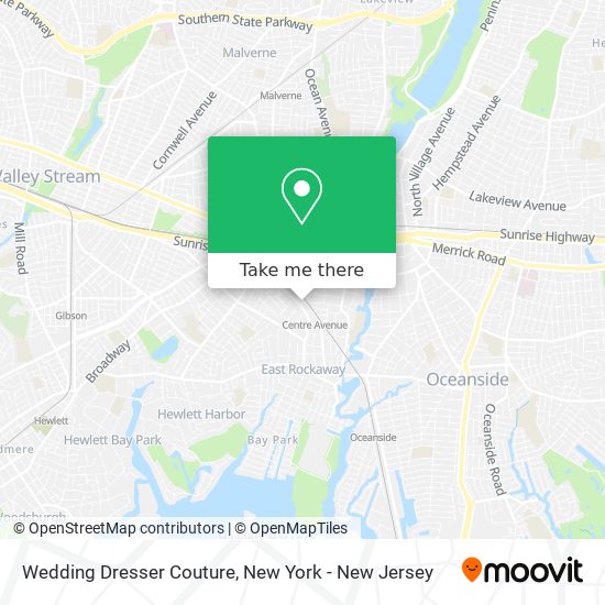 Wedding Dresser Couture map