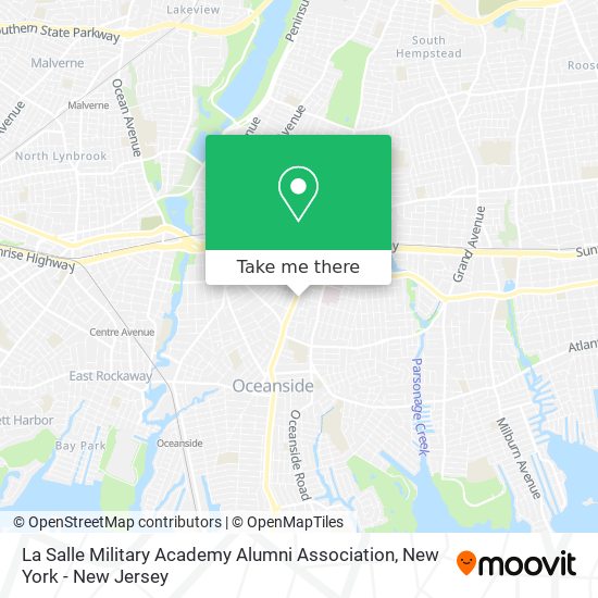 La Salle Military Academy Alumni Association map