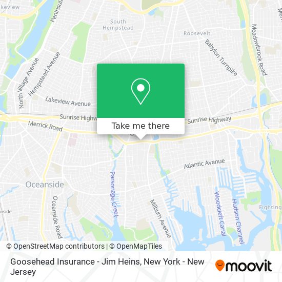 Goosehead Insurance - Jim Heins map