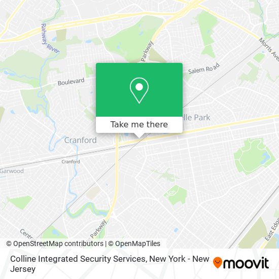 Colline Integrated Security Services map