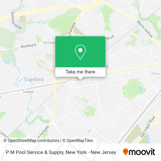 P M Pool Service & Supply map