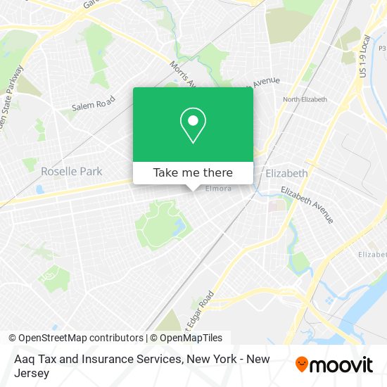 Aaq Tax and Insurance Services map