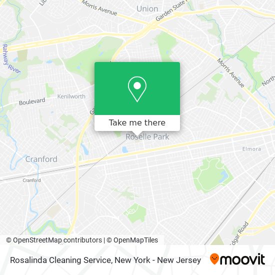 Rosalinda Cleaning Service map