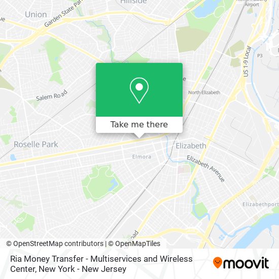 Mapa de Ria Money Transfer - Multiservices and Wireless Center