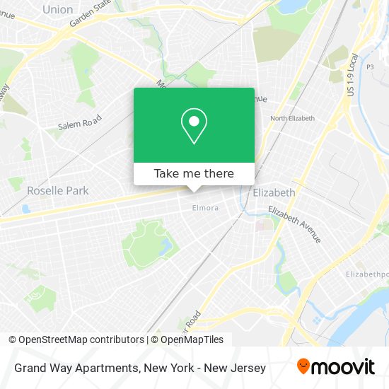 Grand Way Apartments map