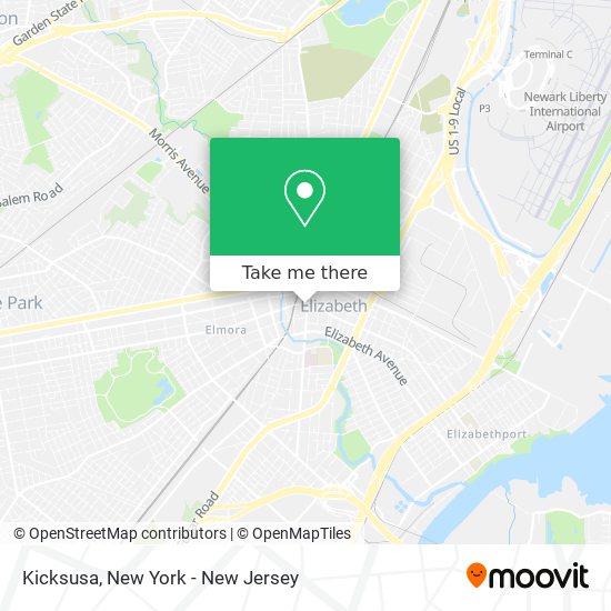 Kicksusa map