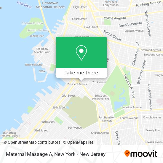 Maternal Massage A map