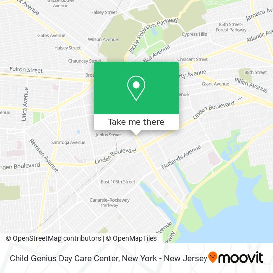 Mapa de Child Genius Day Care Center