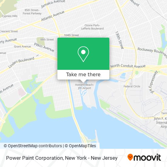 Power Paint Corporation map
