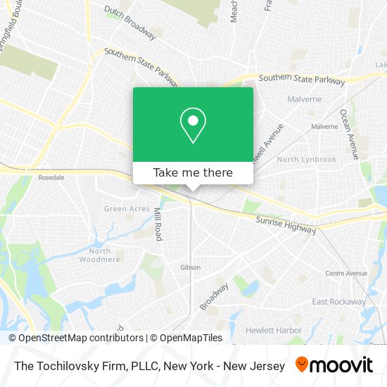 The Tochilovsky Firm, PLLC map