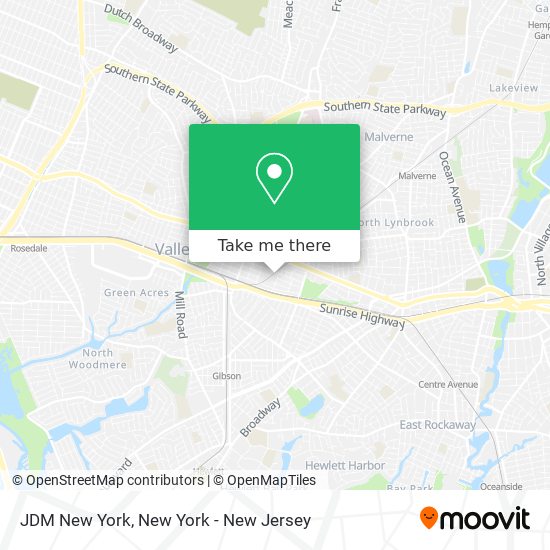 JDM New York map