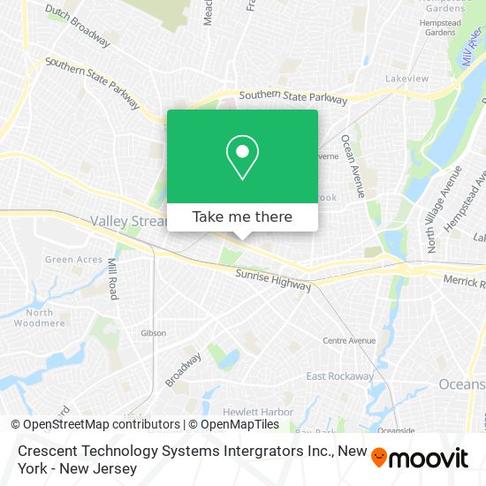 Mapa de Crescent Technology Systems Intergrators Inc.