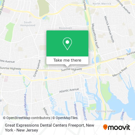 Mapa de Great Expressions Dental Centers Freeport