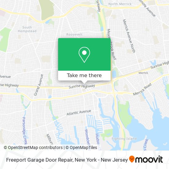 Freeport Garage Door Repair map