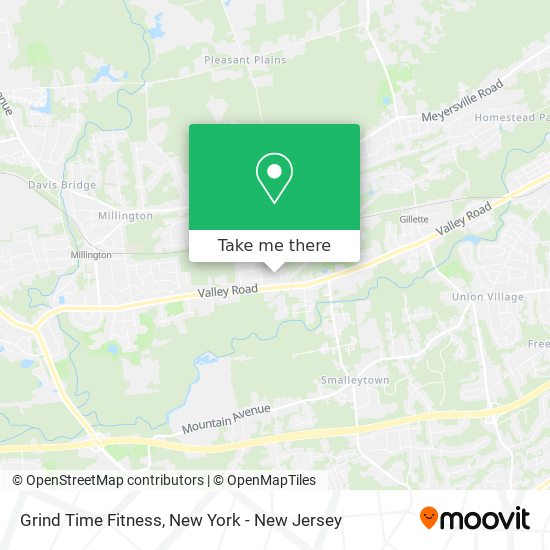 Mapa de Grind Time Fitness