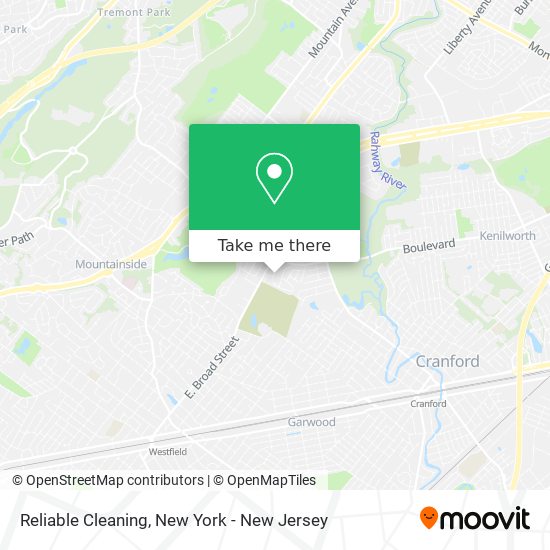 Reliable Cleaning map