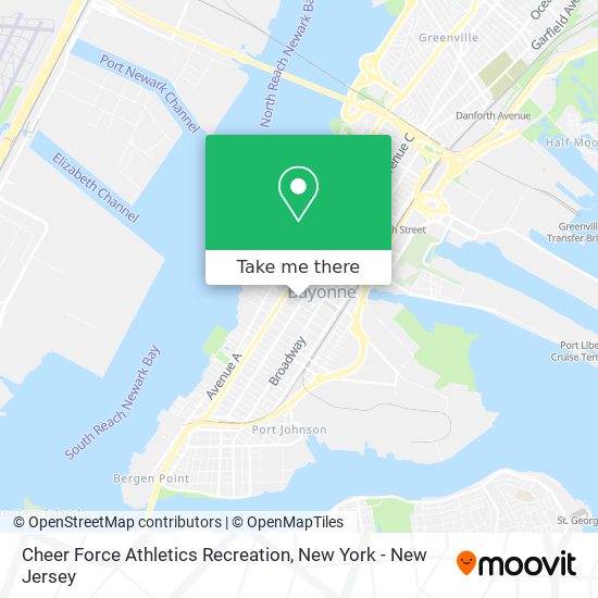 Cheer Force Athletics Recreation map