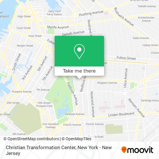 Mapa de Christian Transformation Center