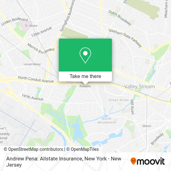 Andrew Pena: Allstate Insurance map