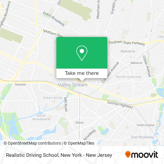 Mapa de Realistic Driving School