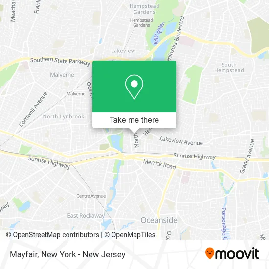 Mayfair map