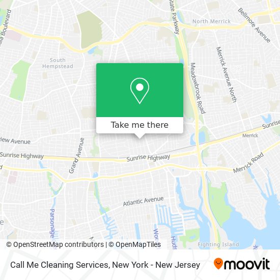 Call Me Cleaning Services map