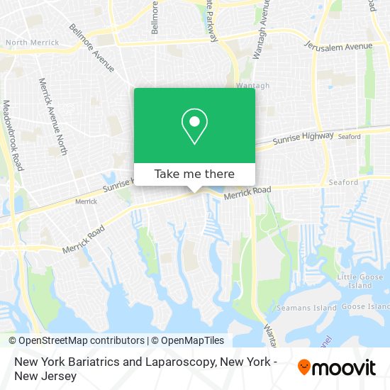 Mapa de New York Bariatrics and Laparoscopy