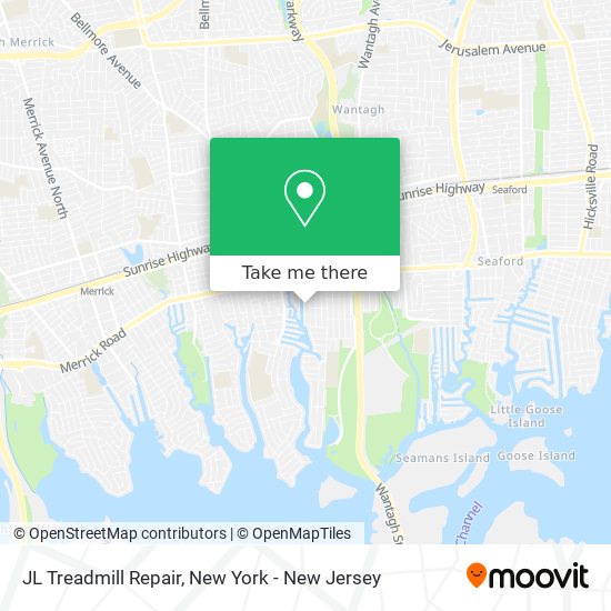 JL Treadmill Repair map