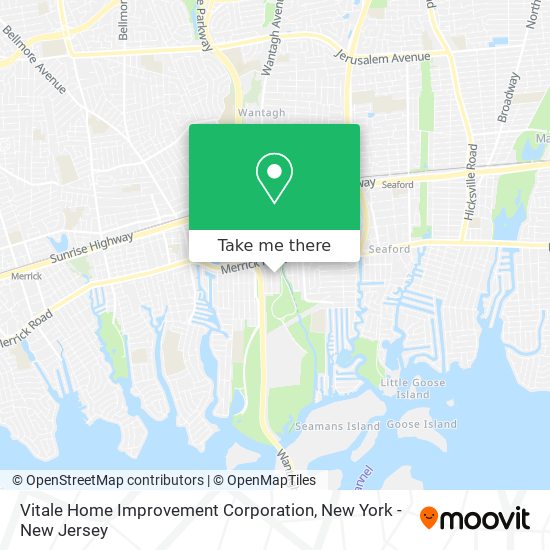 Vitale Home Improvement Corporation map