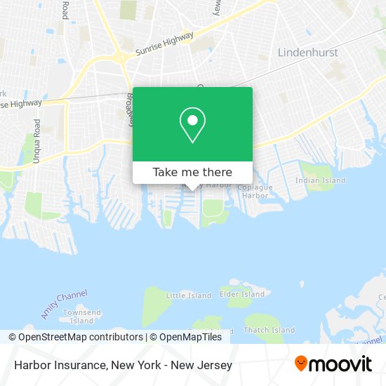 Mapa de Harbor Insurance