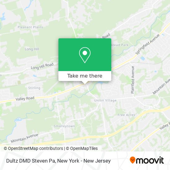 Dultz DMD Steven Pa map