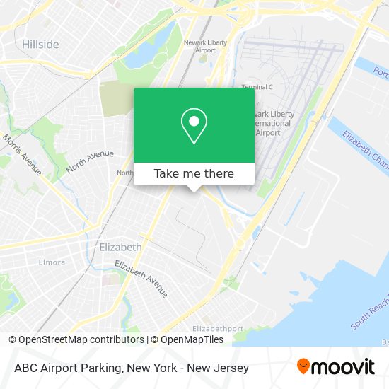 ABC Airport Parking map