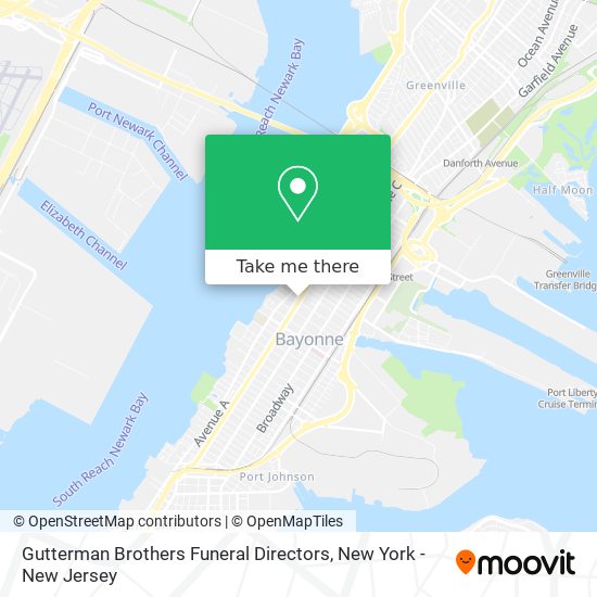 Mapa de Gutterman Brothers Funeral Directors