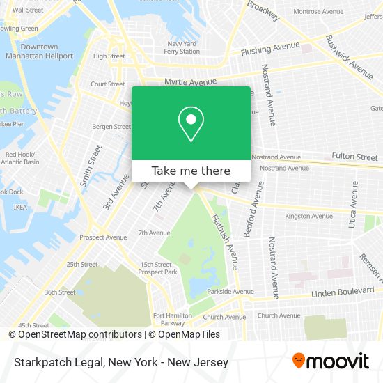 Starkpatch Legal map