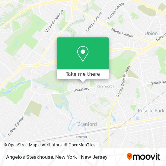 Angelo's Steakhouse map