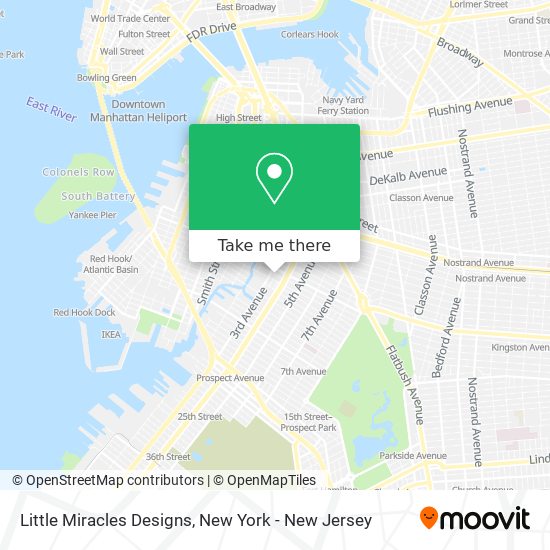 Mapa de Little Miracles Designs