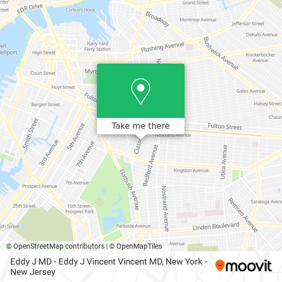 Mapa de Eddy J MD - Eddy J Vincent Vincent MD