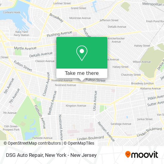 Mapa de DSG Auto Repair