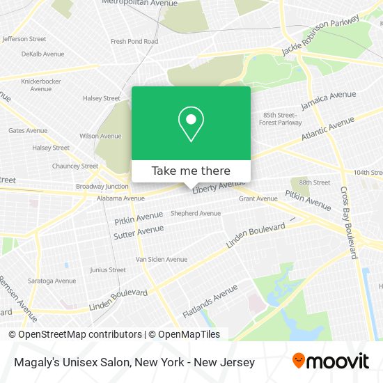 Magaly's Unisex Salon map