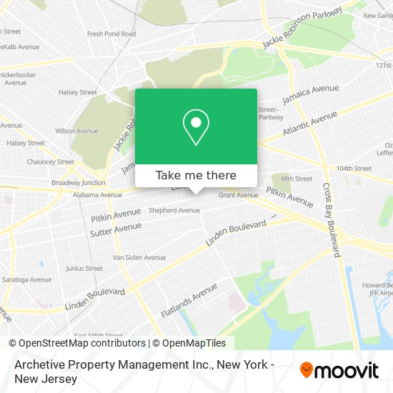 Archetive Property Management Inc. map