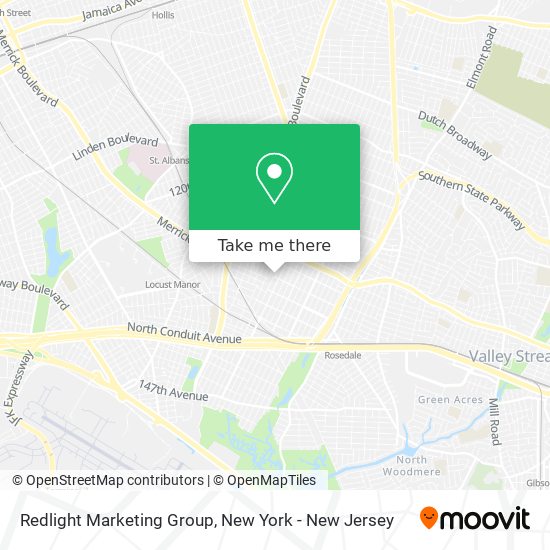 Redlight Marketing Group map