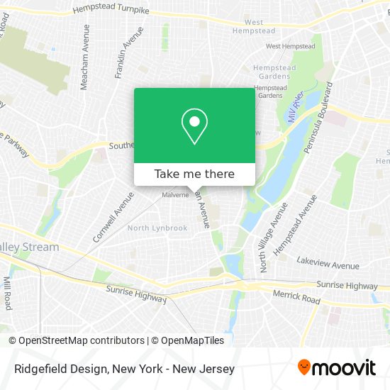 Ridgefield Design map